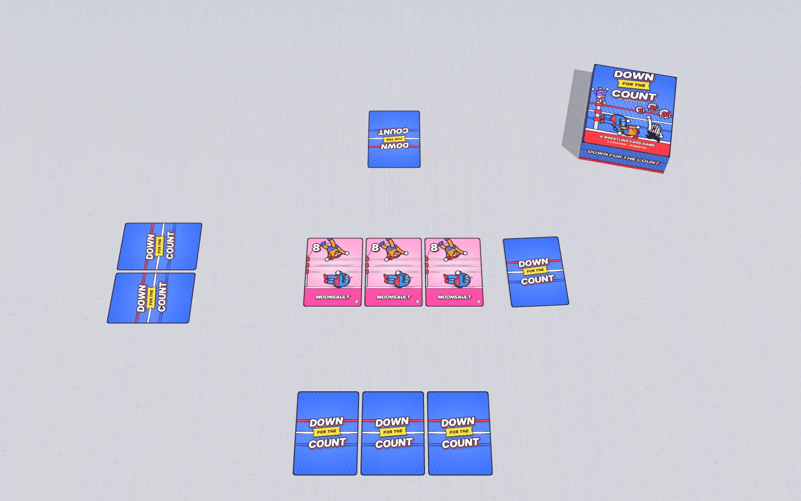 A four-player round in progress.